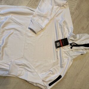 Spyder White Hoodie New with tags Mens medium
